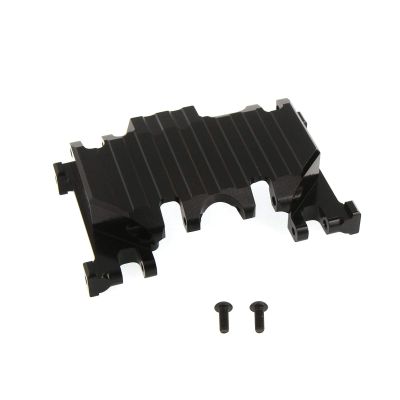 Atomik RC TRX-4 Alloy Center Skidplate, Black - Replaces 8238 - Compatible with Traxxas