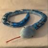 Aunt Sandy's Sewing Weighted Stuffed Animal, Plush Snake with 2 1/2 lbs, Long Weighted Buddy, Washable, Choice Colors and Patterns, Cobra, Boa Constictor, Python, Corn, Garter view 4