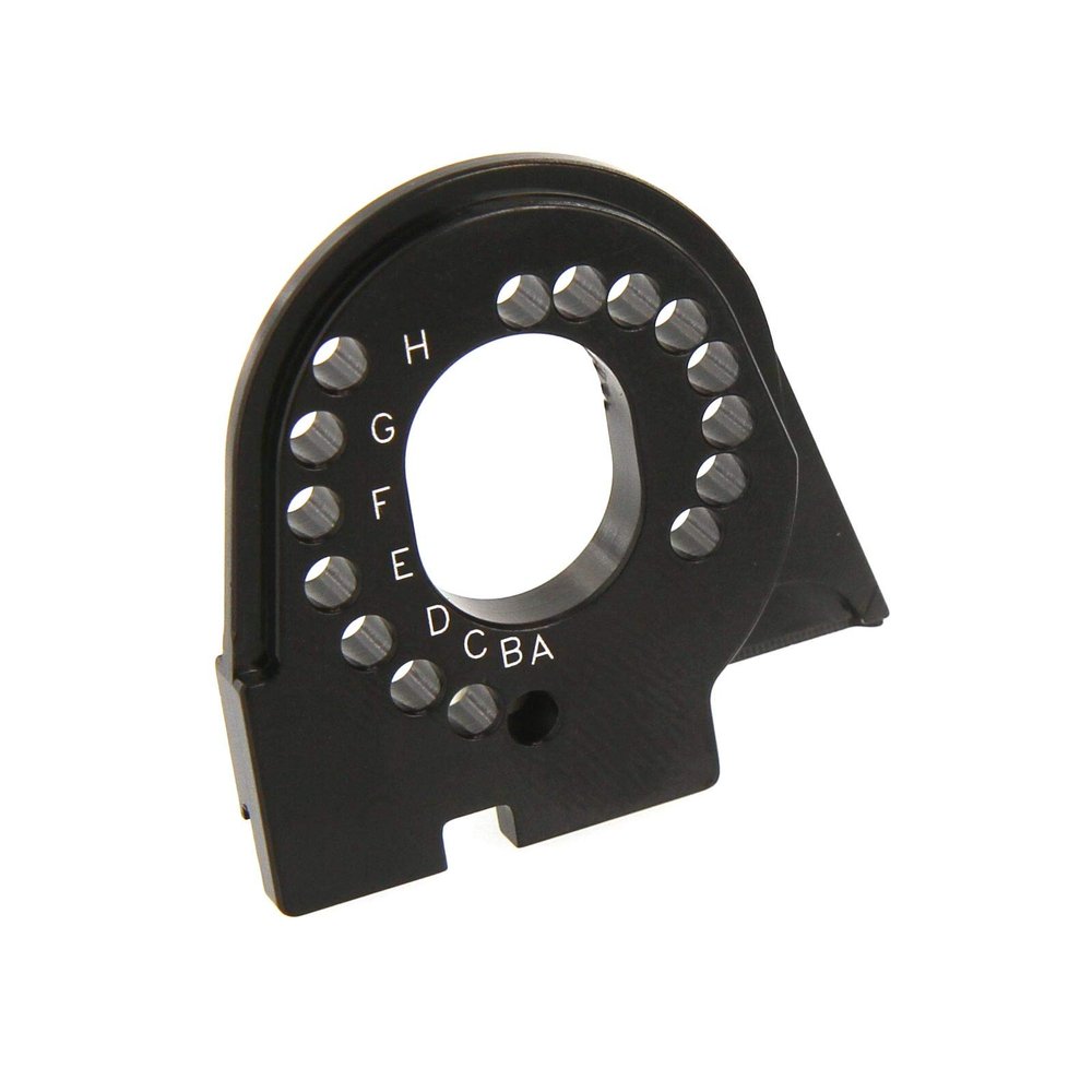 Atomik RC TRX-4 Alloy Motor Mount, Black - Replaces 8290 - Compatible with Traxxas