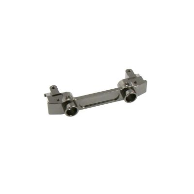Atomik RC Axial SCX10 II Alloy Front Bumper Mount, Gun Metal - Replaces AX31571