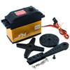 JX Servo PDI-HV2060MG 60KG Super Torque Digital Gasoline Servo 180/360 Degrees Arm Digital Servo (180 Degree) view 1