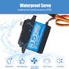 ANNIMOS 35KG Coreless Digital Motor Servo 7.4V High Speed Stainless Steel Gear High Torque Waterproof Standard Baja Servos (270 Degrees) view 3