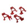 Atomik Alloy Shock Tower Set - RC Car Replacement for Traxxas TRX-4 - Hardened Billet 6061 Aluminum, Chassis Upgrade Part 8216 - Red view 1