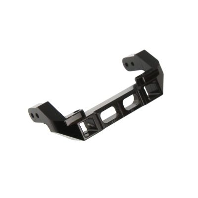 Atomik RC TRX-4 Alloy Rear Bumper Mount, Black - Replaces 8237 - Compatible with Traxxas