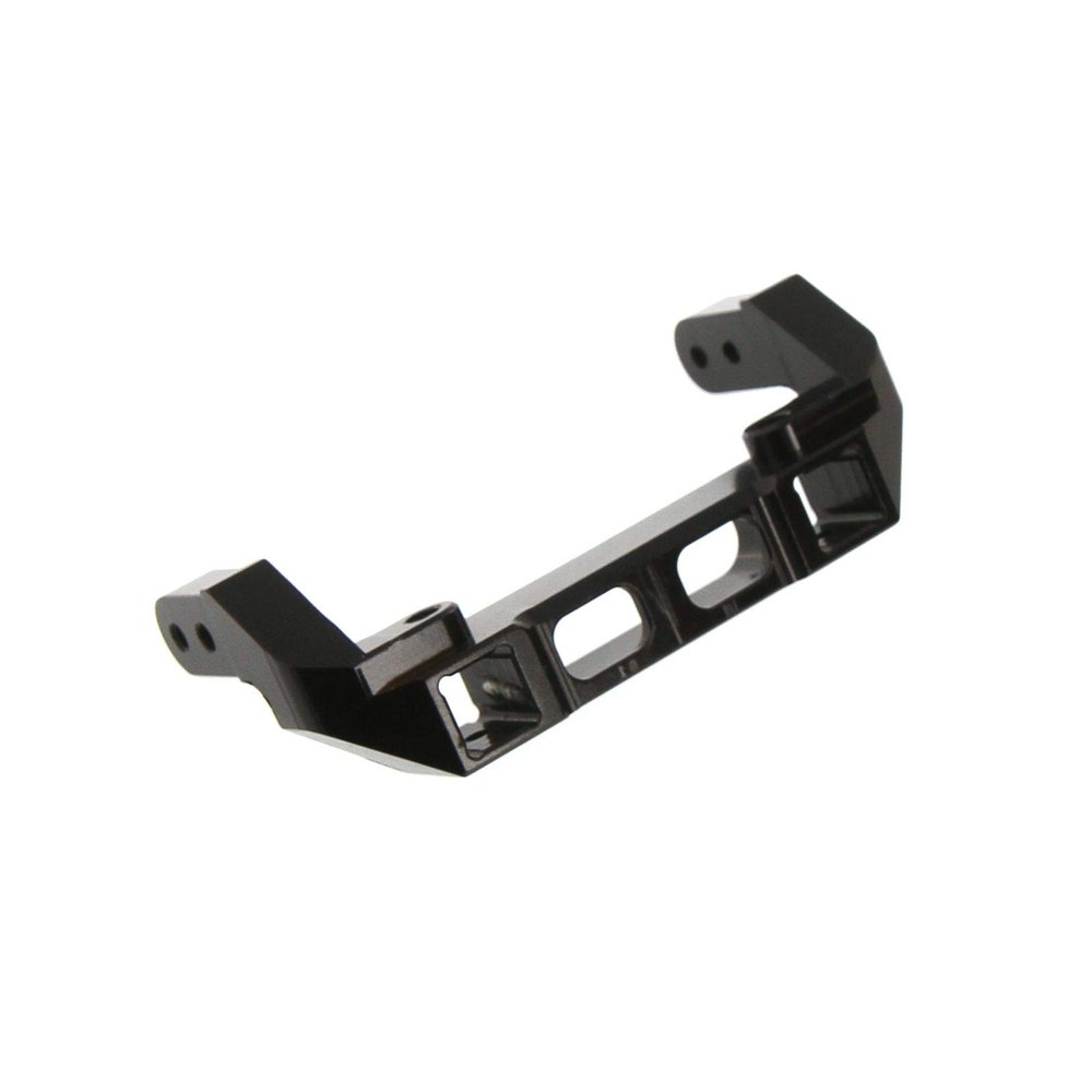 Atomik RC TRX-4 Alloy Rear Bumper Mount, Black - Replaces 8237 - Compatible with Traxxas
