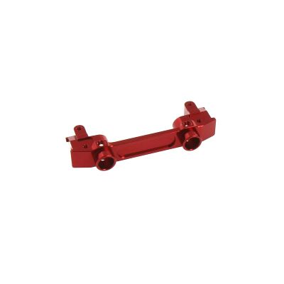Atomik RC Axial SCX10 II Alloy Front Bumper Mount, Red RC - Replaces AX31571