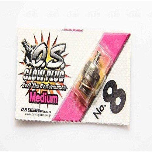 Xiangtat 100% Original O.S. OS8 OS 8 No. 8 8# Medium Glow Plug for RC Engine