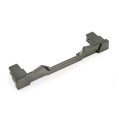 Atomik RC E-Revo 2.0 Front Body Mount, Gun Metal - Replaces 8614 - Compatible with Traxxas