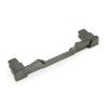 Atomik RC E-Revo 2.0 Front Body Mount, Gun Metal - Replaces 8614 - Compatible with Traxxas view 1
