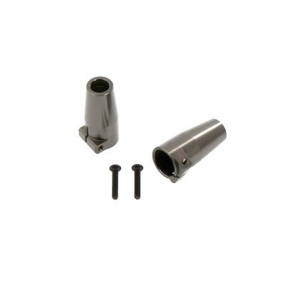 Atomik RC Axial SCX10 II Alloy Rear Hub Carrier, Gun Metal RC - Replaces AX31383