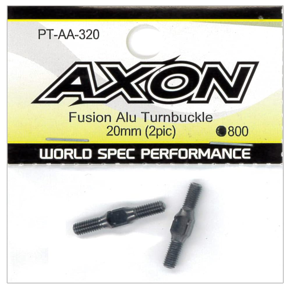 AXON Fusion Alu Turnbuckle 20mm (2pic) PT-AA-320
