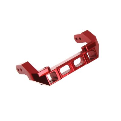 Atomik RC TRX-4 Alloy Rear Bumper Mount, Red - Replaces 8237 - Compatible with Traxxas