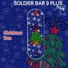 SOLDIER BAR 9.0 Fingerboards Deck (Christmas Trees 98x35mm) view 2