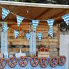 230 Feet Oktoberfest Bavarian Pennant Banner - Hanging Check Flag German Themed Party Decoration view 2