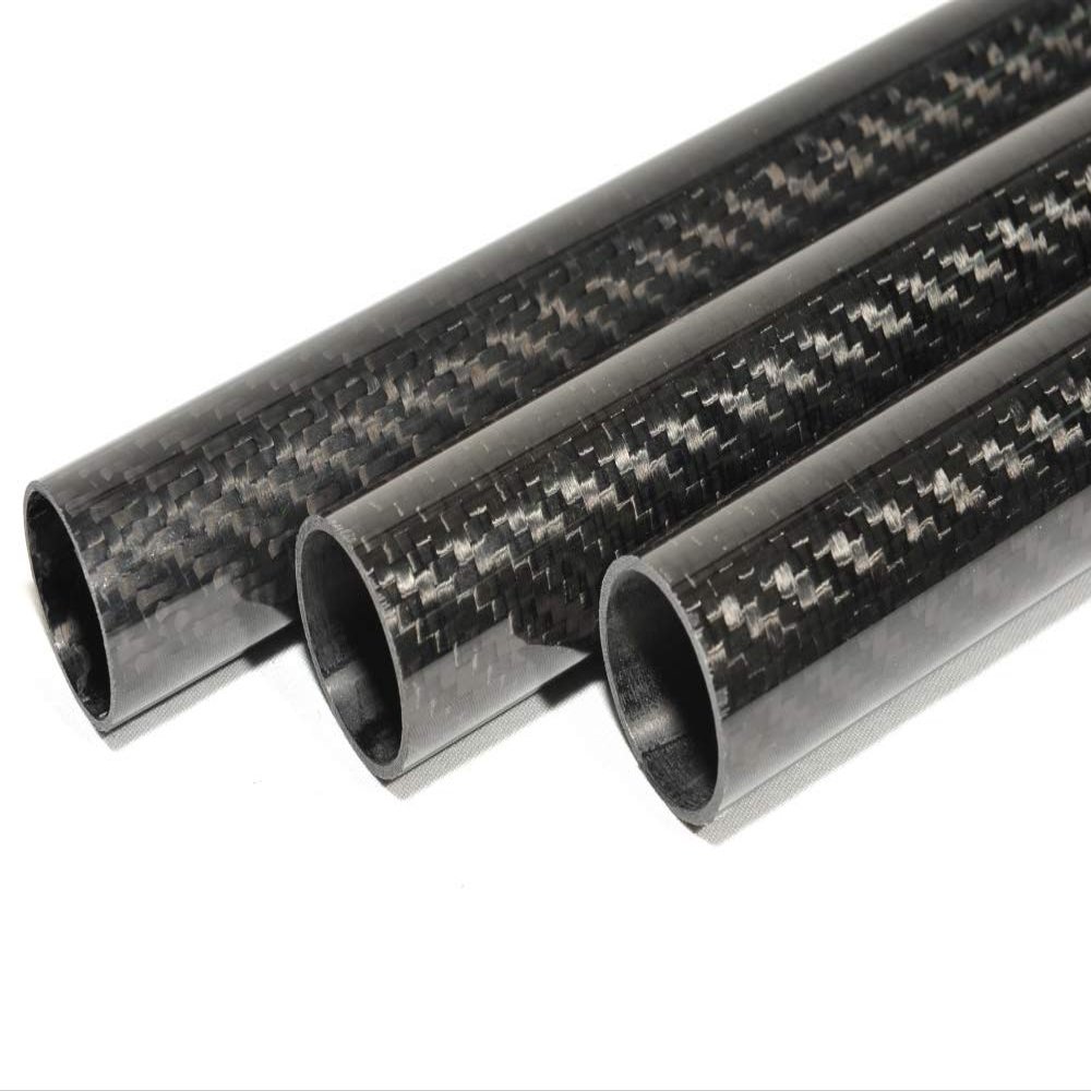 3k carbon tubes OD 36mm - ID 30mm Langth 500mm Glossy 100% full carbon composite material/ 3k carbon Fiber tubes/pipes. Quadcopter Hexacopter. RC Plane/RC DIY Helicopter. (1pcs 36x30x500mm Glossy)