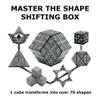 Shashibo Shape Shifting Box - Award-Winning STEM Fidget Toy with Ultra Strong Magnets - Puzzle Cube Transforms Into 100+ Shapes, Perfect Sensory Gift for Kids, Teens, and Adults (Black & White) view 4
