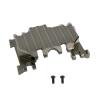 Atomik RC TRX-4 Alloy Center Skidplate, Gun Metal - Replaces 8238 - Compatible with Traxxas view 1