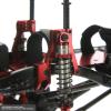 Atomik Alloy Shock Tower - RC Car Replacement Part for Axial SCX10 II - Hardened Billet 6061 Aluminum, Chassis Upgrade Part AX31380 - Red view 2