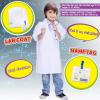 UNGLINGA Kids Science Experiment Kit with Lab Coat Scientist Costume Dress Up and Role Play Toys Gift for Boys Girls Kids Christmas Birthday Party view 3