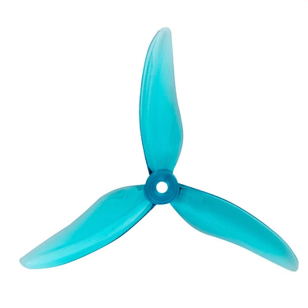 GEMFAN Hurricane 51499 5 Inch 3-Blade CW CCW Propeller tri-Blade Props for 2306 2207 Motor RC Drone FPV Racing Multicopter (10 Pairs Blue)