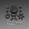Adafruit 4250 Standard Servo Arm and Horn Set - 25 Spline view 1