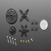 Adafruit 4250 Standard Servo Arm and Horn Set - 25 Spline view 2