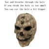 GOODKSSOP Unisex Retro Old Scary Skull Halloween Mask Cosplay Horrible Head Full Face Latex Helmet Creepy Costume Prop for Carnival Themed Party view 3