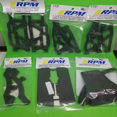 RPM COMBO SET FOR ARRMA KRATON mud gaurds BUMPER A-Arms WING MOUNT Arrma Kraton INCLUDES CHICAGOLAND RC COUPON