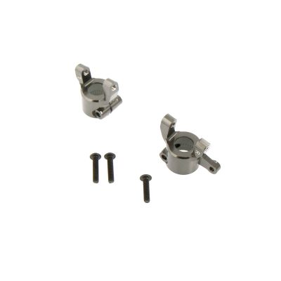 Atomik RC Axial SCX10 II Alloy Front C-Hub, Gun Metal RC - Replaces AX31382