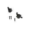 Atomik Alloy Front C-Hub - RC Car Replacement for Axial SCX10 II - Hardened, Durable Billet 6061 Aluminum, Front Chassis Upgrade AX31382 - Black view 1