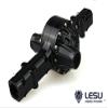 Lesu Metal CNC Alloy Middle Axle for 1/14 Tmy Model Rc Tractor Truck DIY Part view 3