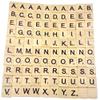 Anixl Toys Pack Wooden Scrabble Tiles Colorful Letters Numbers for Crafts Alphabet view 2