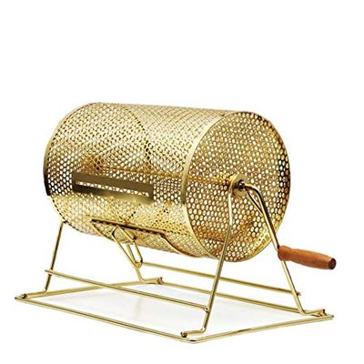 FixtureDisplays Metal Raffle Drum Spin Casino Bingo Lottery Party Lucky Draw Fundraiser Tombola 10006-FBA