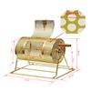 FixtureDisplays Metal Raffle Drum Spin Casino Bingo Lottery Party Lucky Draw Fundraiser Tombola 10006-FBA view 2