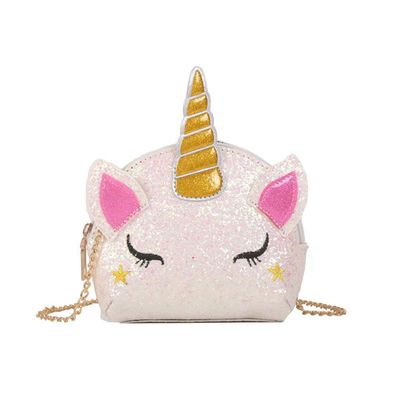 RARITYUS Kids Rainbow Cute Unicorn Crossbody Purse Sequins Shoulder Bag Gift for Little Girls