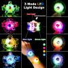 24 Pack LED Light Up Fidget Spinner Bracelets Party Favors For Kids 4-8 8-12, Goodie Bags Stuffers, Birthday Return Gifts, Classroom Treasure Box Toys, Carnival Prizes view 4