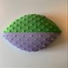 Aunt Sandy's Sewing Weighted Fidget pad, 2 lbs, Weighted Carry Ball, Weighted Bean Bag, Worry pet, Washable Plush Buddy view 2