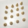 30pcs Irregular Wood Cone Beads Wooden Pyramid Beads for Making Bracelet Necklace Handmade DIY Beading Crafts Accessory (Cone 30pcs) view 4