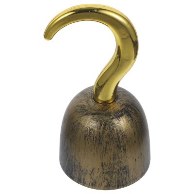 NUOBESTY Pirate Hook Toy Captain Hook Prop Halloween Cosplay Accessories Pirate Costume Hook Role Play Plastic Hook Party Supplies