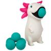 Hog Wild Axolotl Ball Popper Toy - Includes 4 Soft Foam Balls - Squeeze to Pop Air Powered Balls Up to 20 Feet - Launcher Safe for Indoor/Outdoor Play - Party Favor Gift for Kids, Girls, Boys Ages 5+ view 1