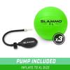 GoSports Slammo Official Replacement Balls 3-Pack - Works for All Roundnet Game Sets - Choose Between Competition Size or XL Size Balls view 4