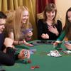 Soozier Poker Table Foldable, 47" Octagon Blackjack Poker Game Table for 8 Players with Cup Holders and Chips Tray, Green Felt view 2