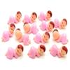 Mini Plastic Babies for Party Favor Decor Party Decorations Baby Shower Party Game Ice Cube Game (1" 60pcs, Pink) view 1