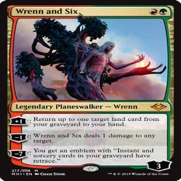 Magic: The Gathering - Wrenn and Six - Foil - Modern Horizons