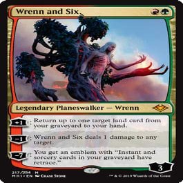 Magic: The Gathering - Wrenn and Six - Foil - Modern Horizons