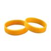 10 Pack Gold Awareness Silicone Bracelets - Inexpensive Gold Ribbon Rubber Wristbands for Childhood Cancer and Neuroblastoma Cancer Awareness & Fundraising view 1