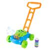 Bubble Lawn Mower - Outside Push Lawnmower Bubble Blower Machine for Toddlers - Walk Behind Outdoor Activity for Kids by Hey Play (Blue) view 1