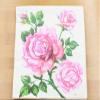 100-Pack Decorative Napkins Disposable Paper Party Napkins for Birthday Parties, Celebrations and Special Occasions - Pink Flowers Design view 3