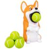 Hog Wild Corgi Ball Popper Toy - Includes 4 Soft Foam Balls - Squeeze to Pop Air Powered Balls Up to 20 Feet - Launcher Safe for Indoor/Outdoor Play - Party Favor Gift for Kids, Girls, Boys Ages 5+ view 1