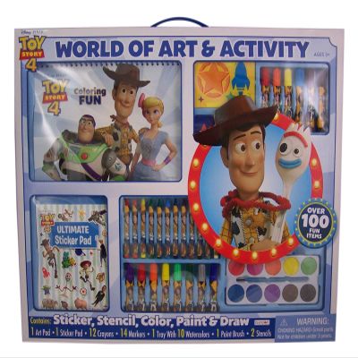 UPD Disney Toy Story 4 Giant Art & Activity Tray +100Pc